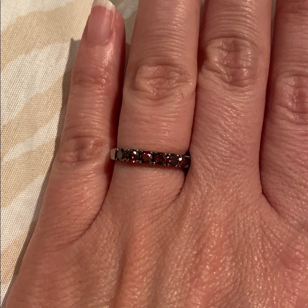 Red Diamond Ring - image 1